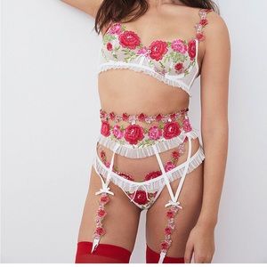 NWT For Love and Lemons Garter belt